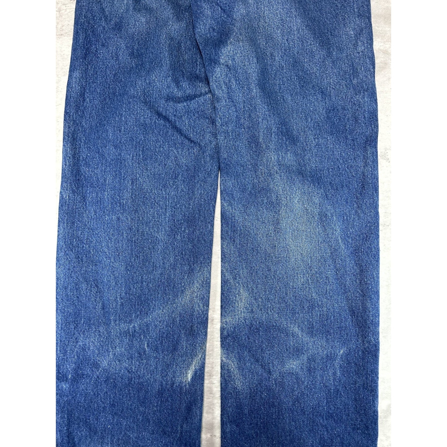 Vintage Dickies Dark Wash Denim Workwear Pants Size 33 Blue