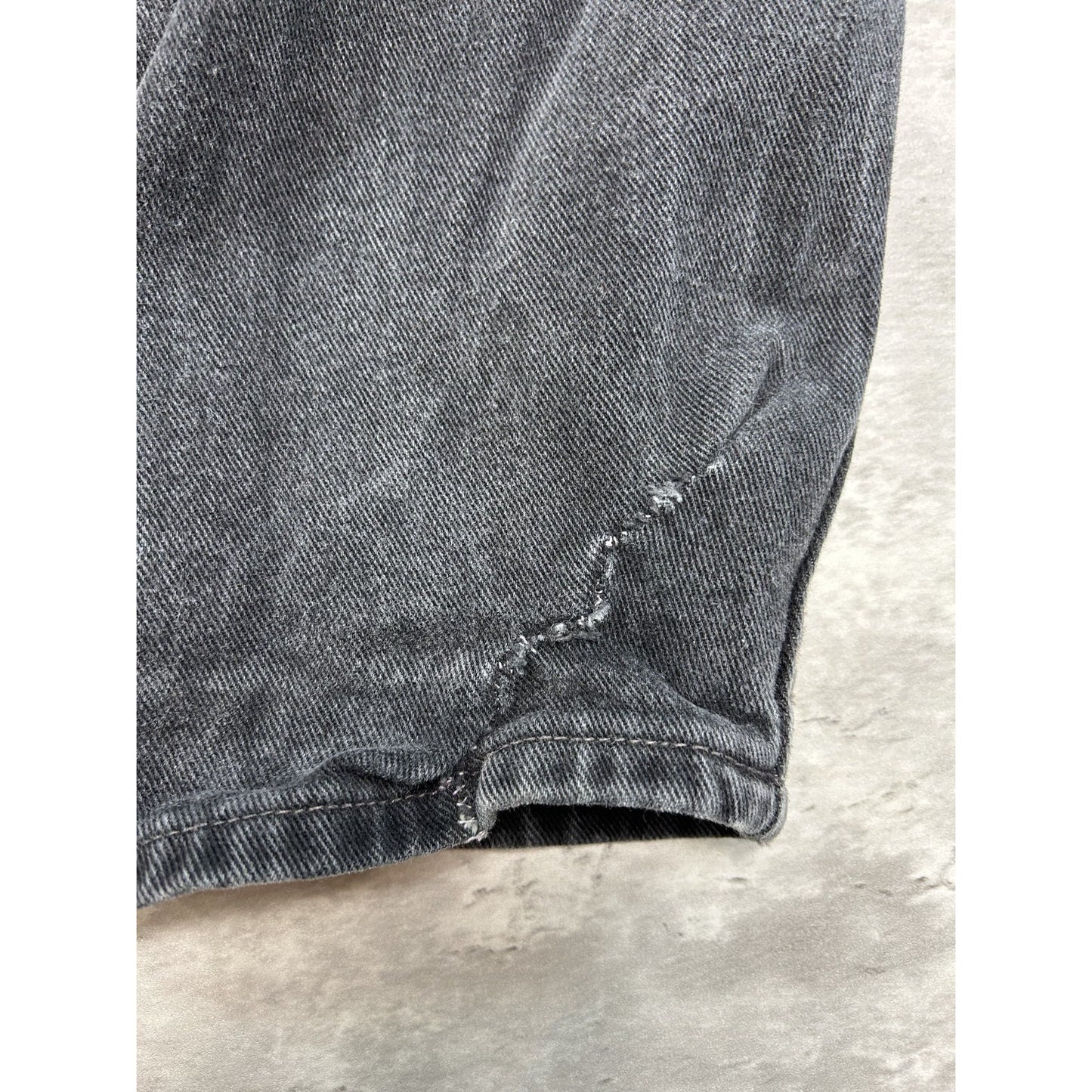 Vintage 90s Levis 560 Red Tab Black Denim Pants Size 35