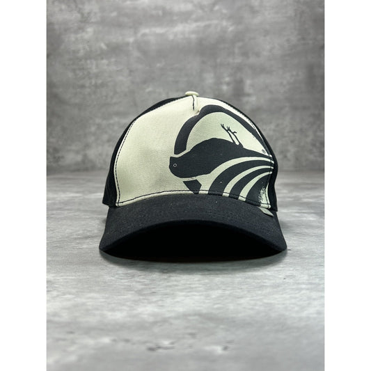 Vintage Atticus Big Bid Graphic Two Tone Snapback Hat OSFA