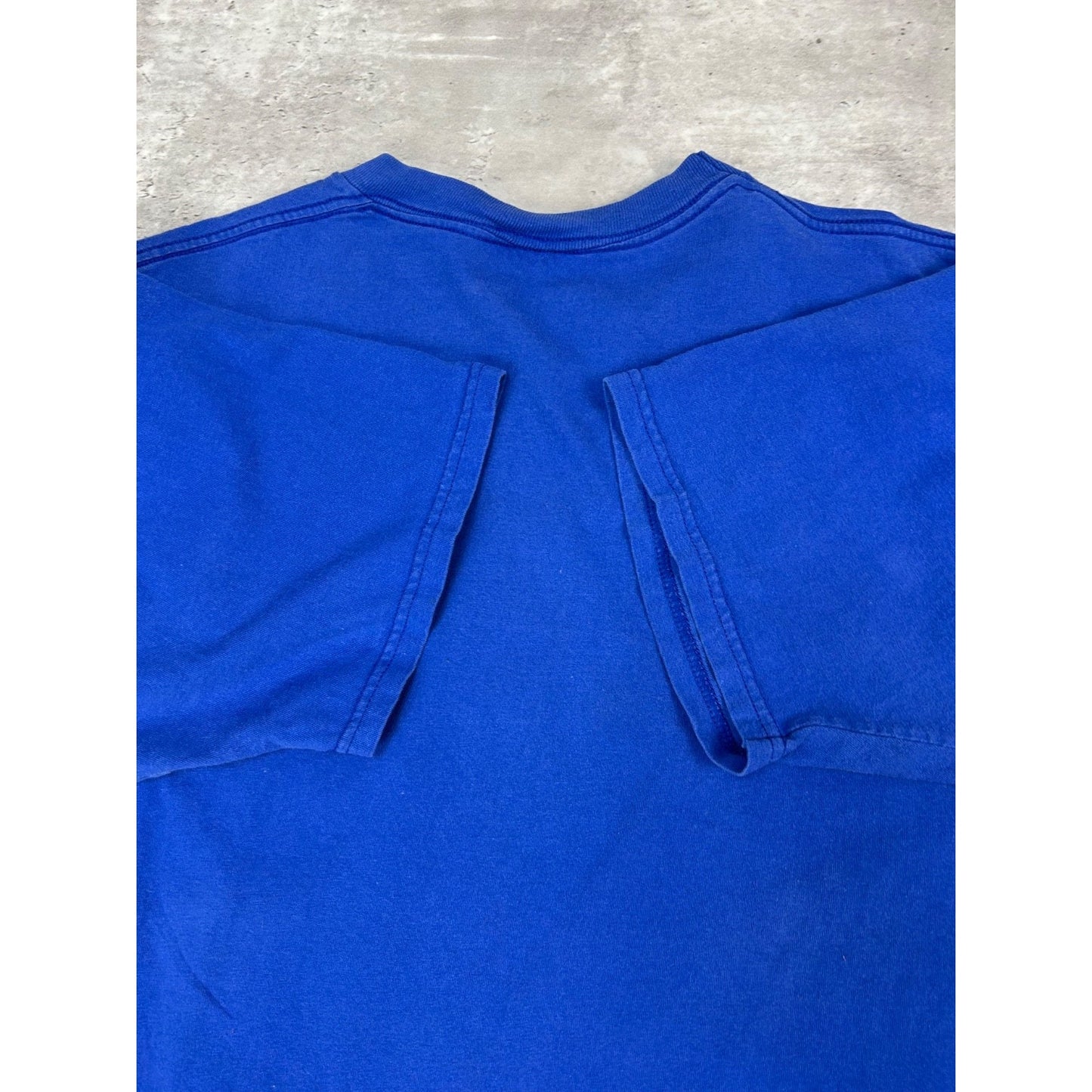 Vintage 1998 Adam Sandler The Waterboy Movie Promo T-Shirt Size XL Blue