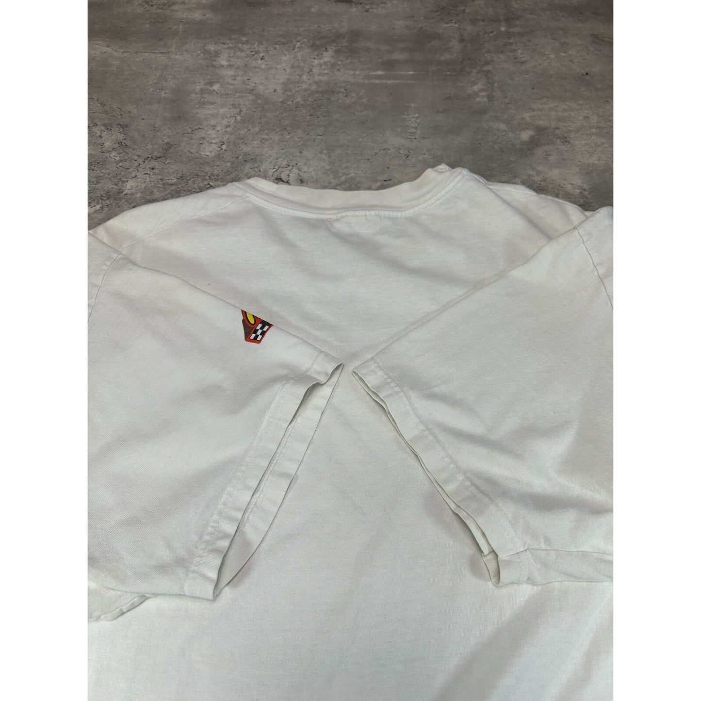 Vintage 1998 Bill Elliott #94 Reeses Racing Nascar Graphic T-Shirt Size XL White