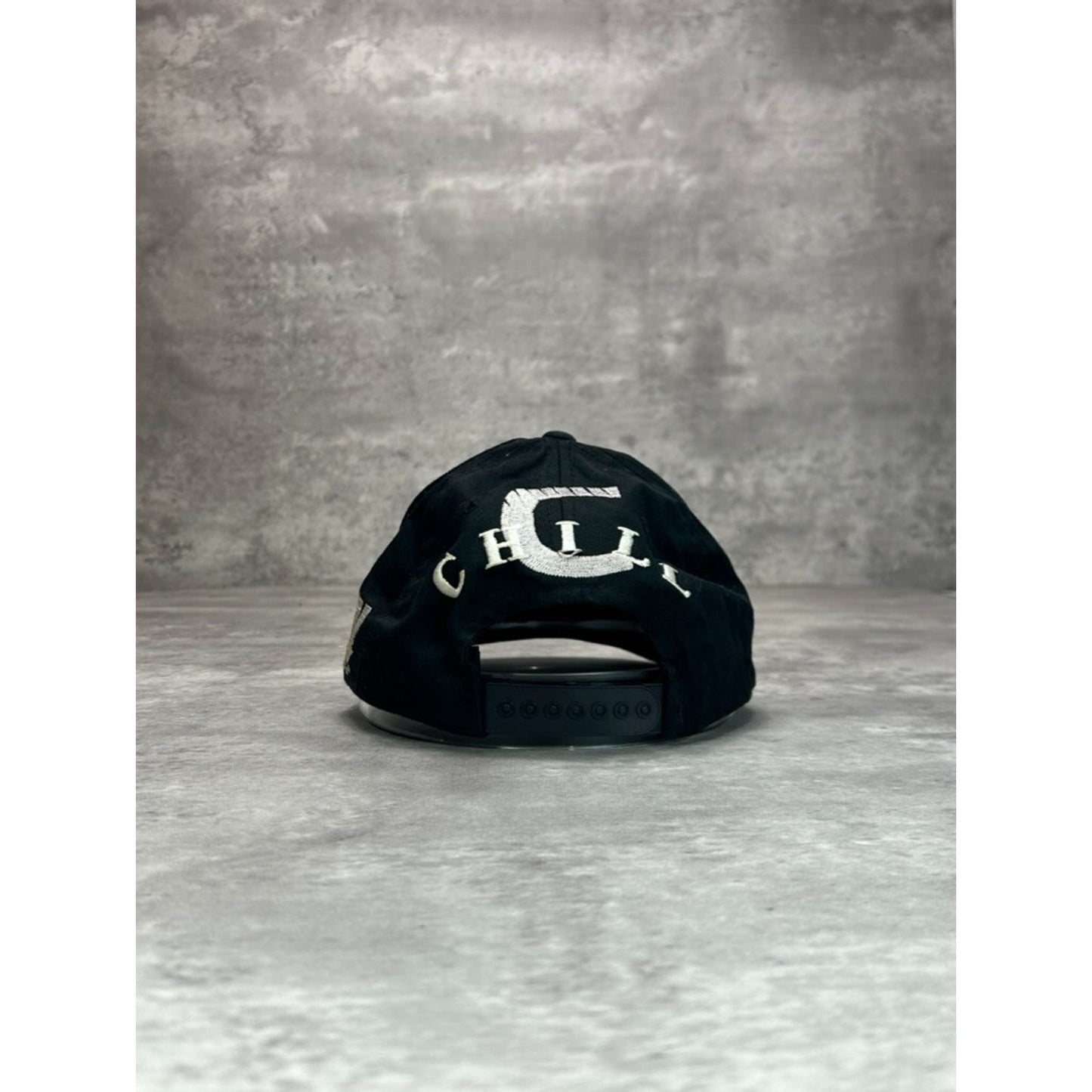 Vintage 90s Columbus Chill ECHL Embroidered Logo Hockey Snapback Hat OSFA