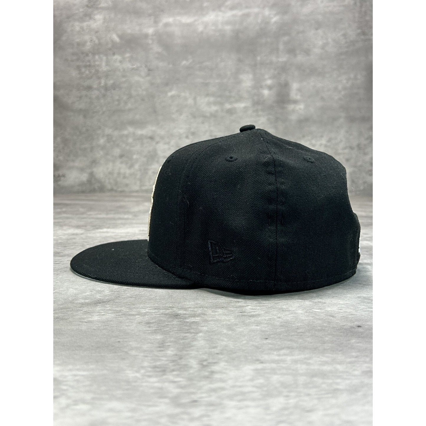 Thrill SF Japantown Sakura Embroidered Logo Baseball Snapback Hat 7 1/2 Black