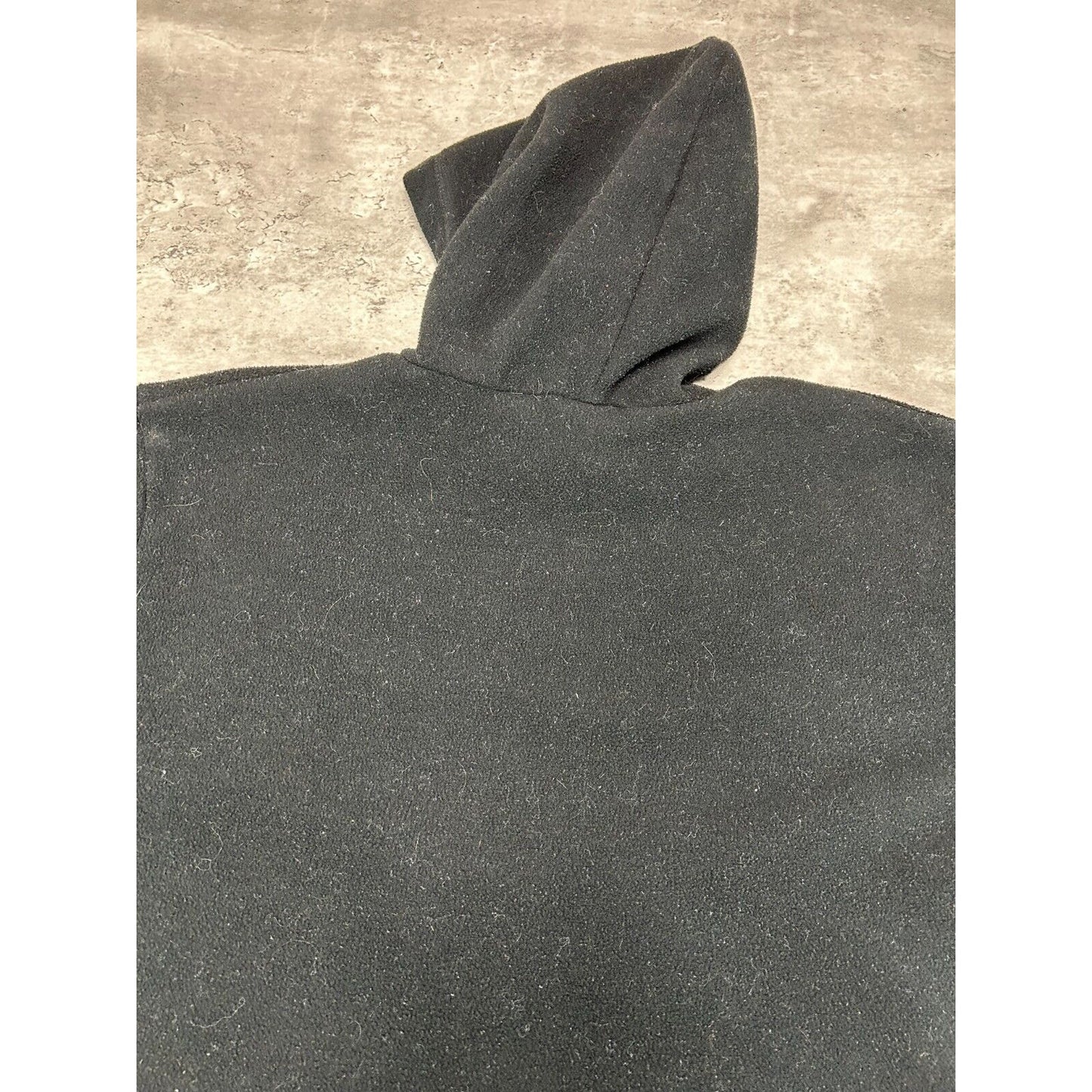 Vintage Disney Winnie The Pooh Tigger Fleece Hooded Sweatshirt Size Large Black