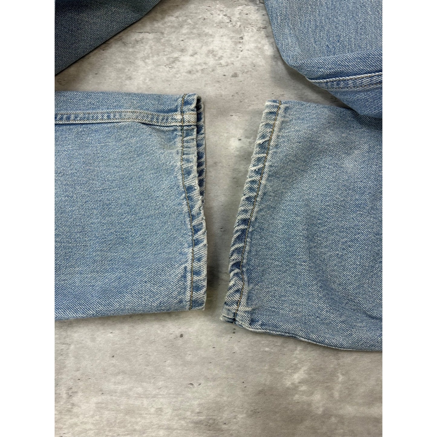 Vintage 90s Levis 505 Red Tab Light Wash Denim Pants Size 36 Blue