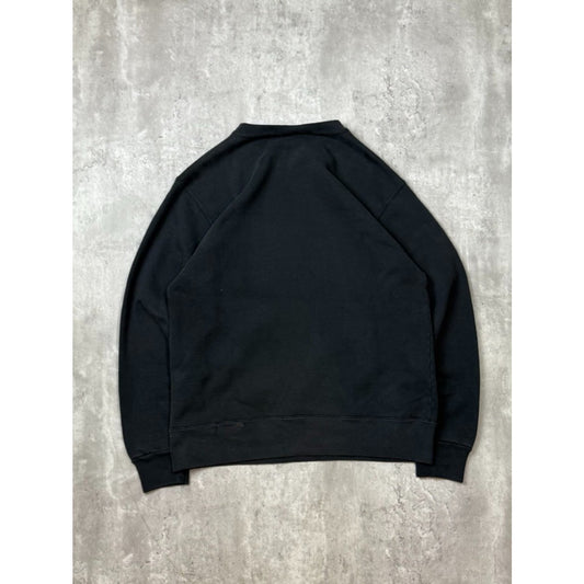 Vintage 90s Champion Embroidered Spellout Crewneck Sweatshirt Size Large