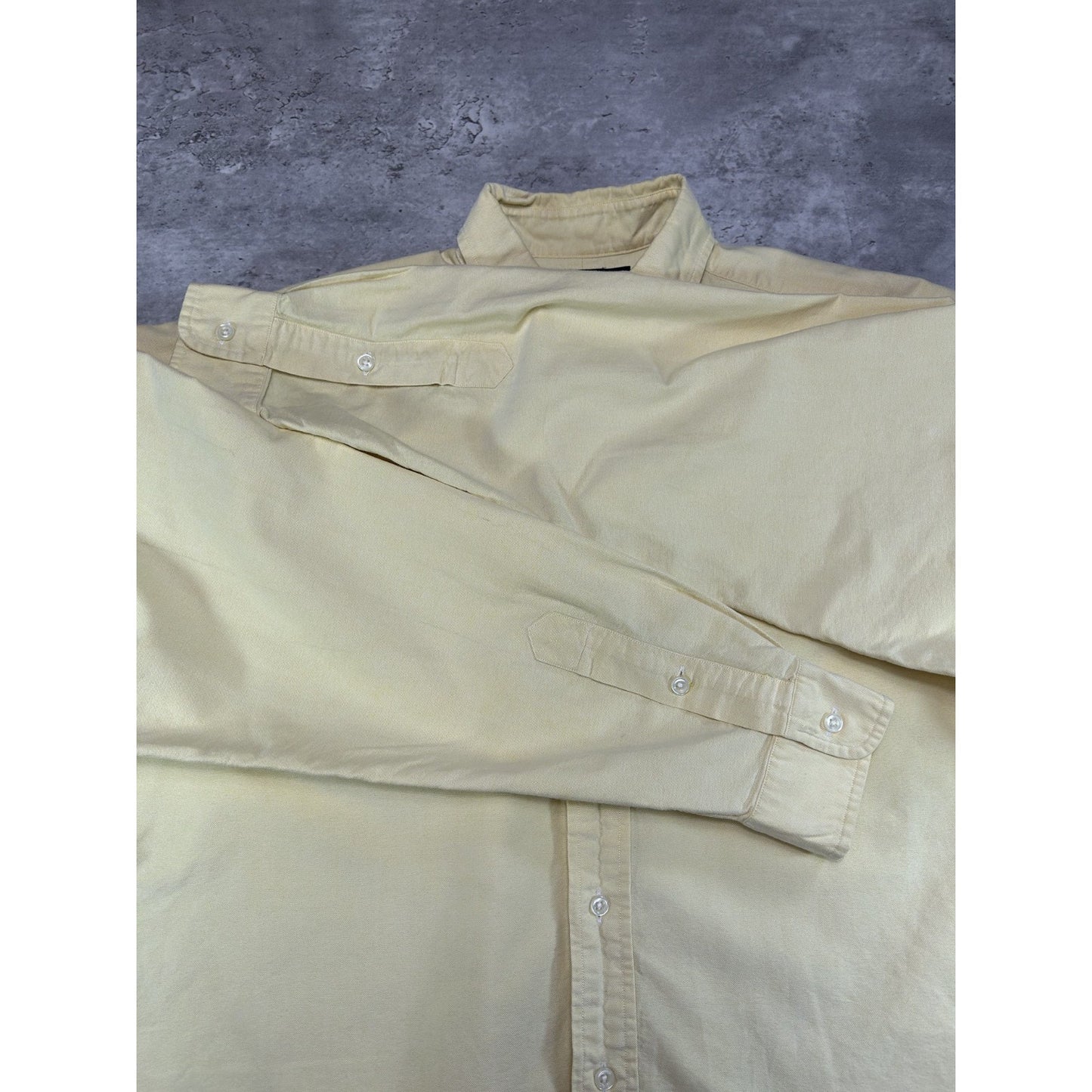 Vintage Polo Ralph Lauren Embroidered Reworked Cropped Button Up Shirt Sz Large
