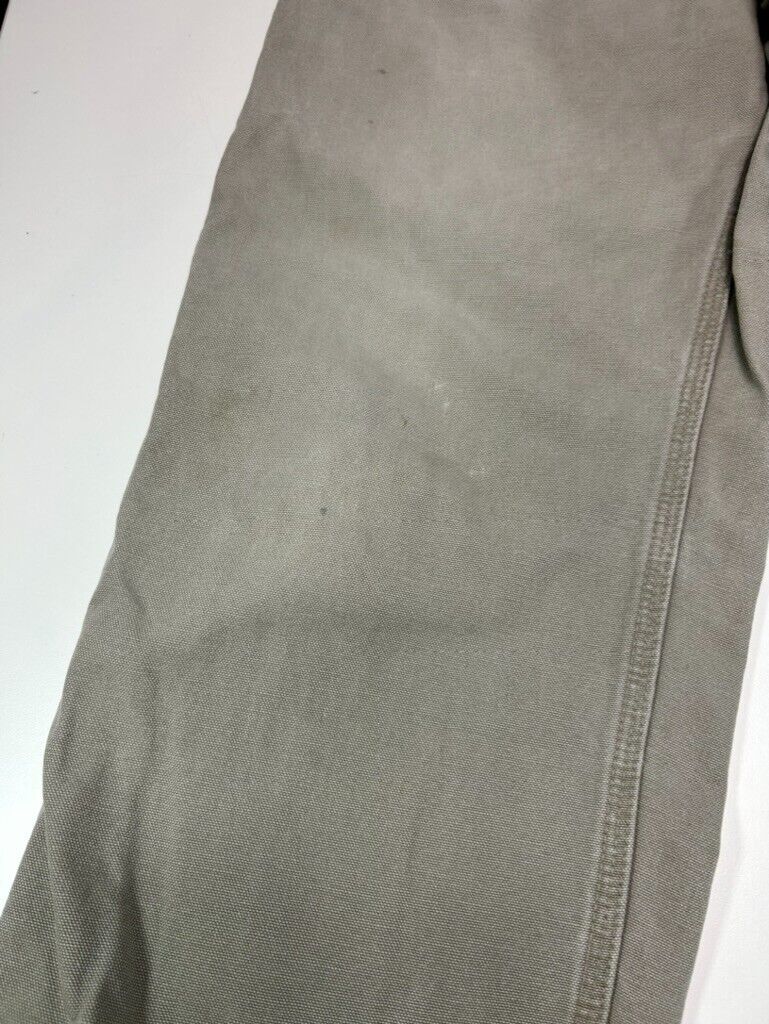 Vintage Carhartt Dungaree Fit Canvas Workwear Carpenter Pants Size 33W B11 DES