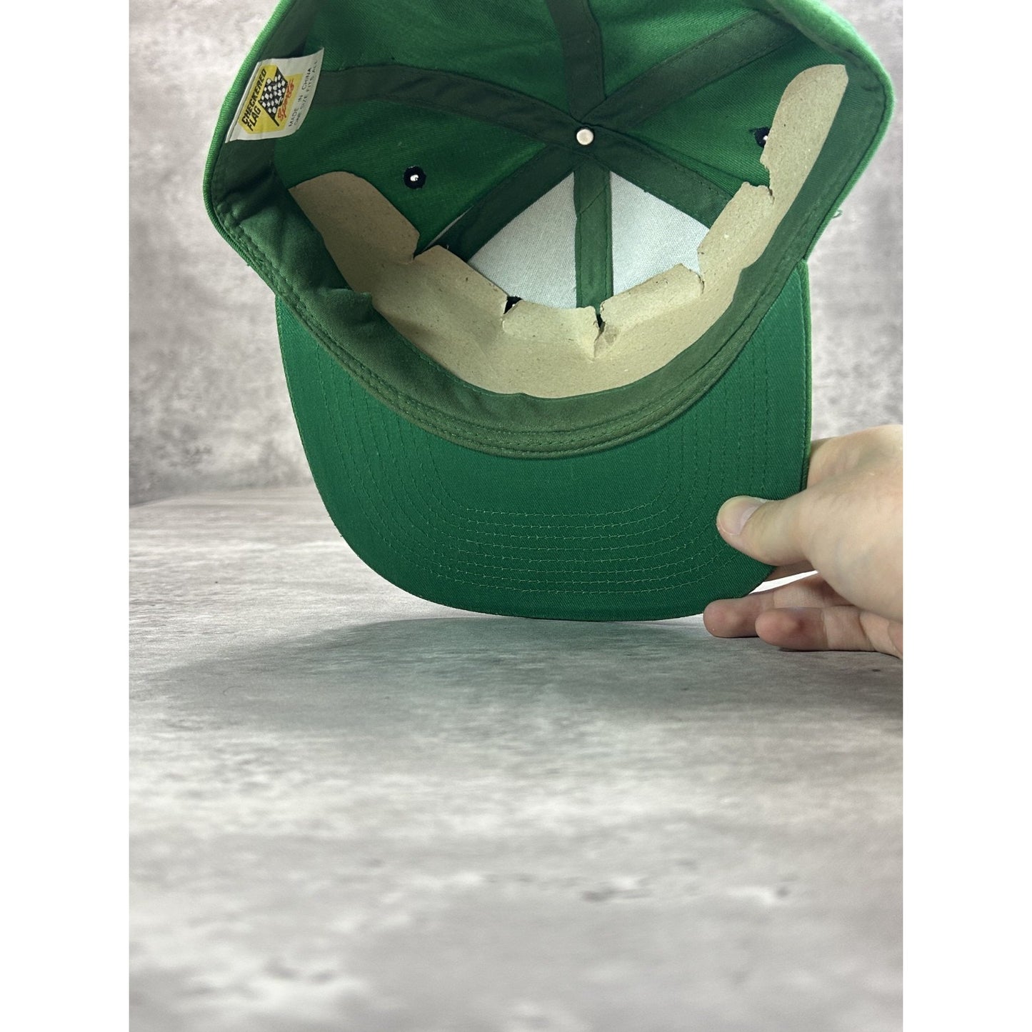 Vintage Harry Gant #33 Skoal Racing Embroidered Nascar Snapback Hat OSFA Green