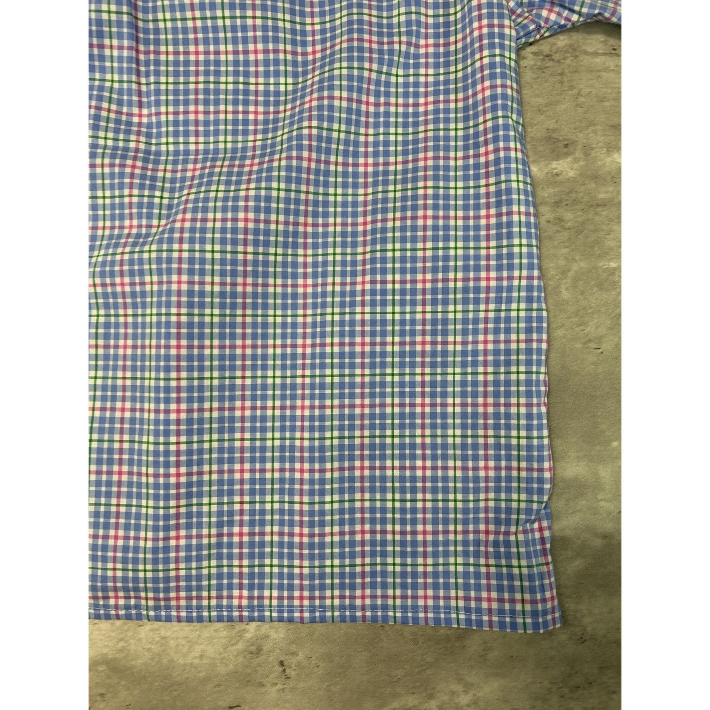 Vintage Polo Ralph Lauren Reworked Cropped Long Sleeve Button Up Shirt Sz Large