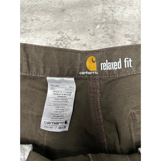 Carhartt Ripstop Canvas Workwear Carpenter Pants Size 31