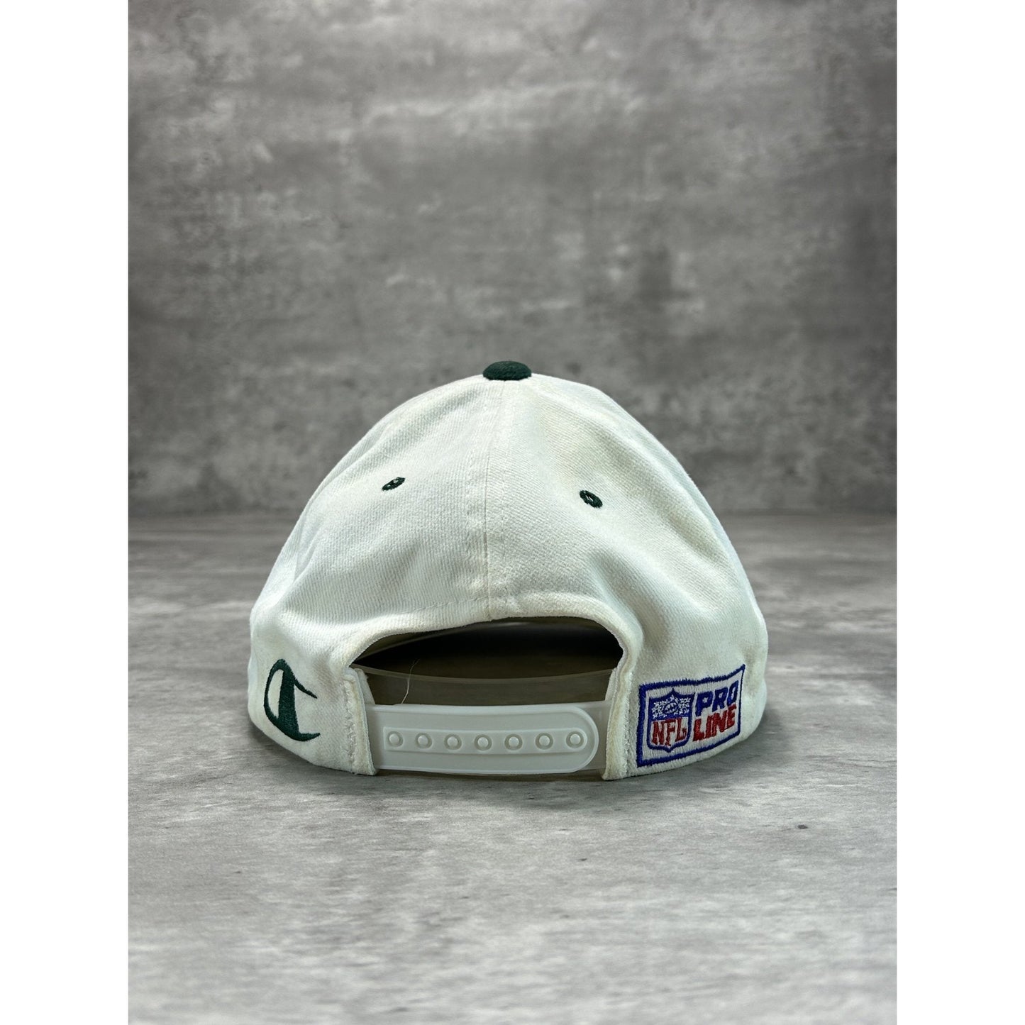 VTG 90s Green Bay Packers NFL Embroidered Champion Football Snapback Hat OSFA