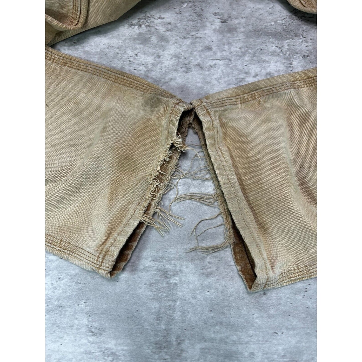 Carhartt Loose Original Fit Canvas Workwear Double Knee Carpenter Pants Size 38