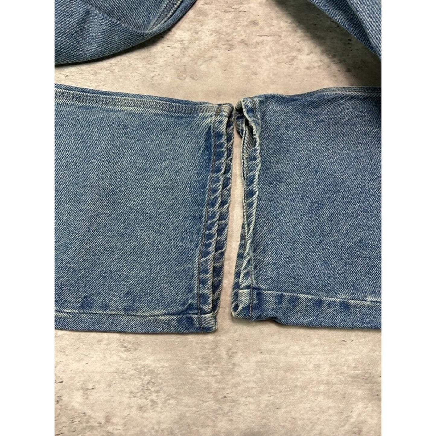 Carhartt Relaxed Fit Medium Wash Denim Workwear Pants Size 40