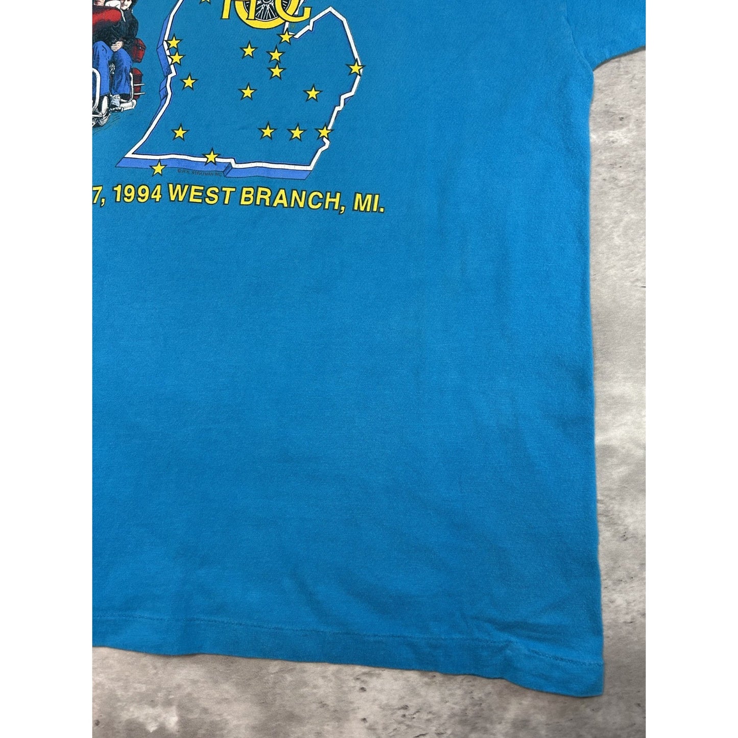 Vintage 90s Harley Davidson Owners Group Spellout Graphic T-Shirt Size XL