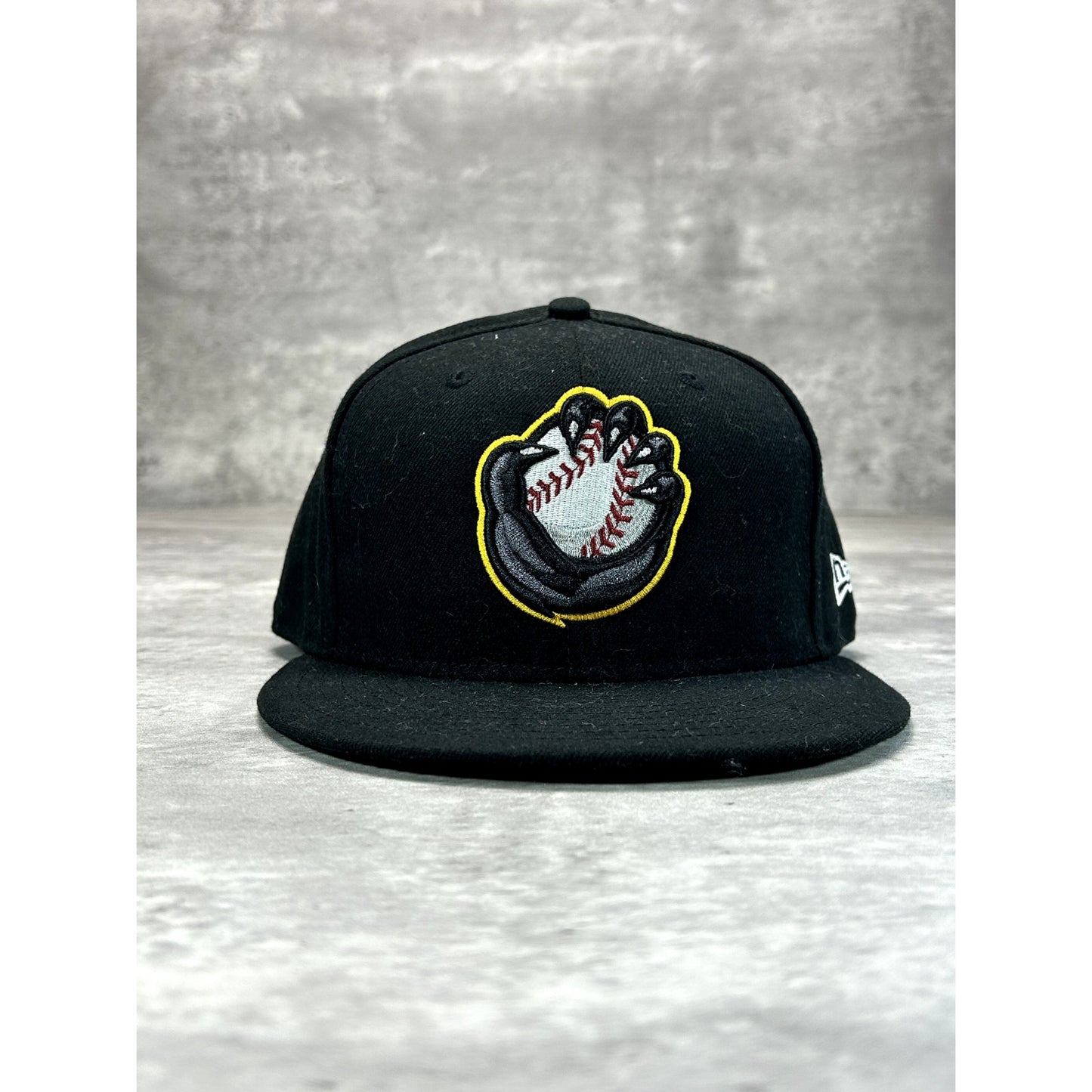 Quad Cities River Bandits MiLB Embroidered Logo Baseball Fitted Hat 7 1/2