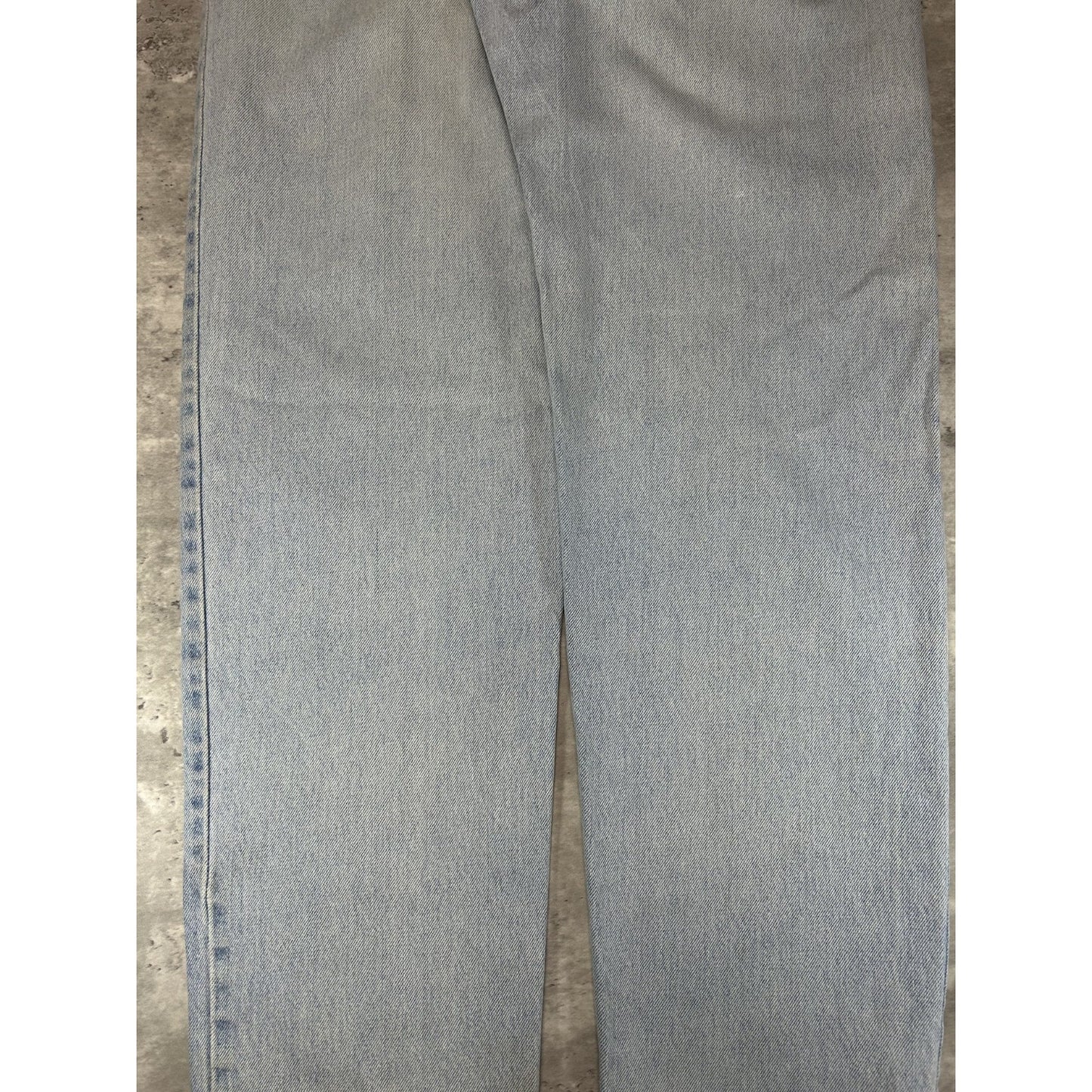 Vintage 90s Levis Relaxed Fit Red Tab 550 Light Wash Denim Pants Size 34