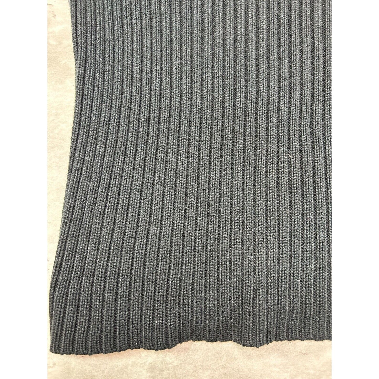 Unioin Bay Ribbed Pull Over Turtle Neck Knit Sweater Size XL Black