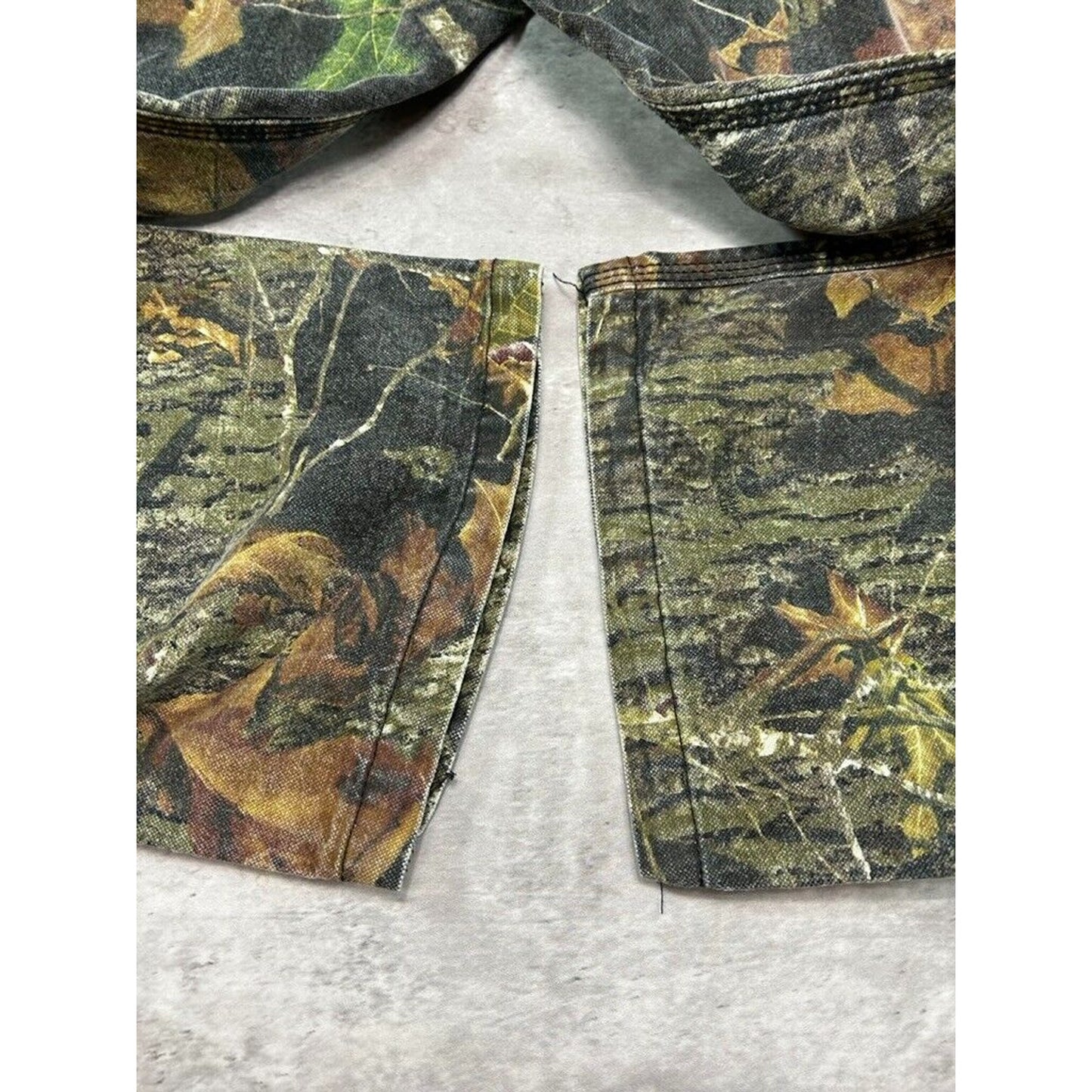 Vintage Wolf Mountain Mossy Oak Break Up Hunting Camo Cargo Pants Size 41