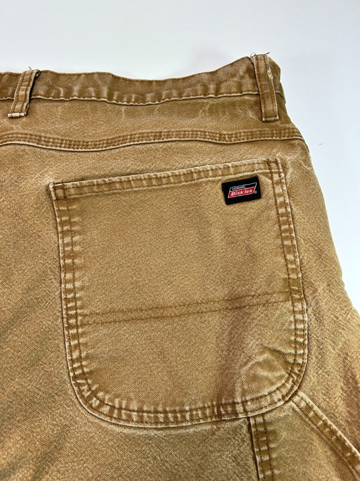 Vintage Dickies Canvas Workwear Carpenter Pants Size 40W Beige