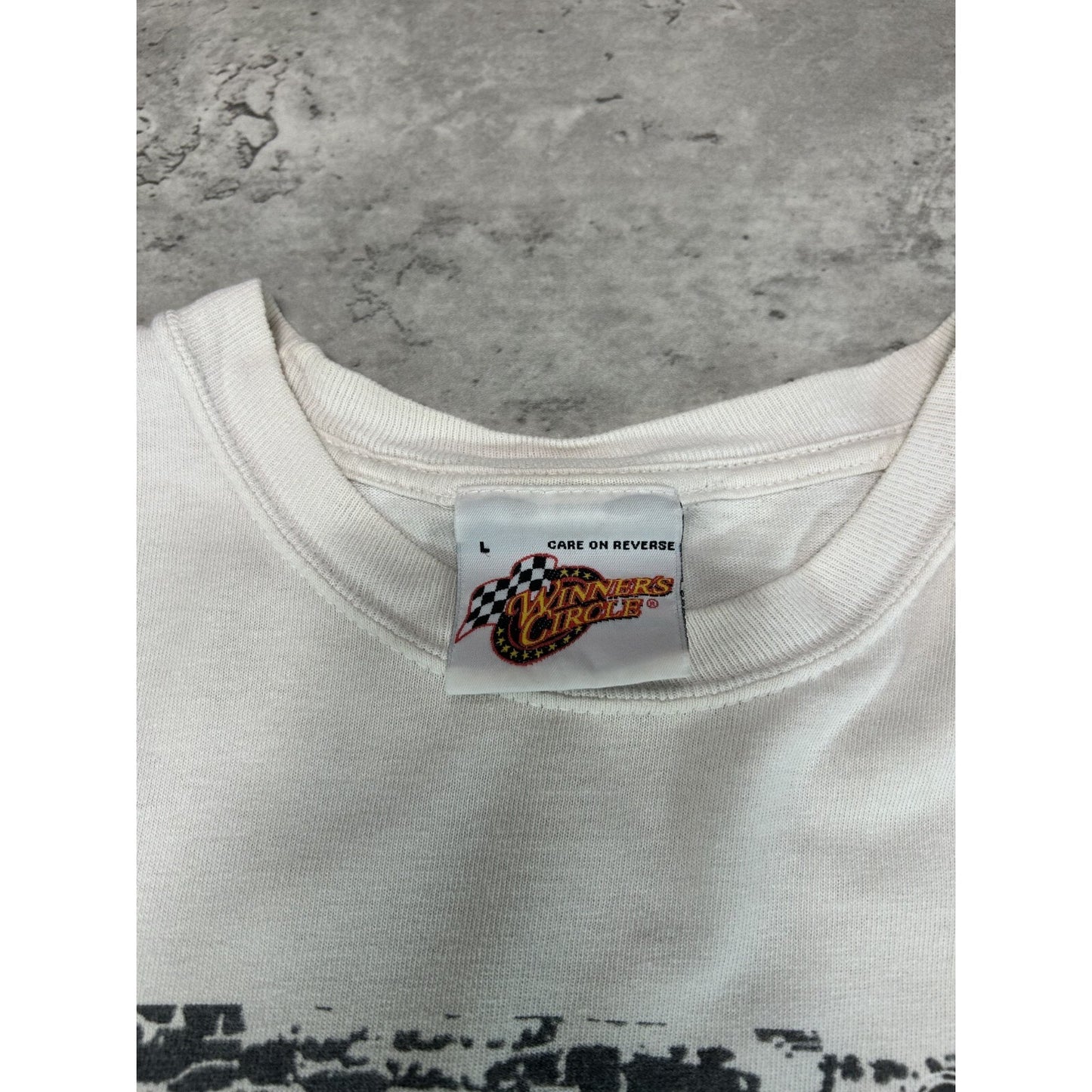 Vintage 2000 Dale Earnhardt Budweiser Racing Nascar Graphic T-Shirt Size Large
