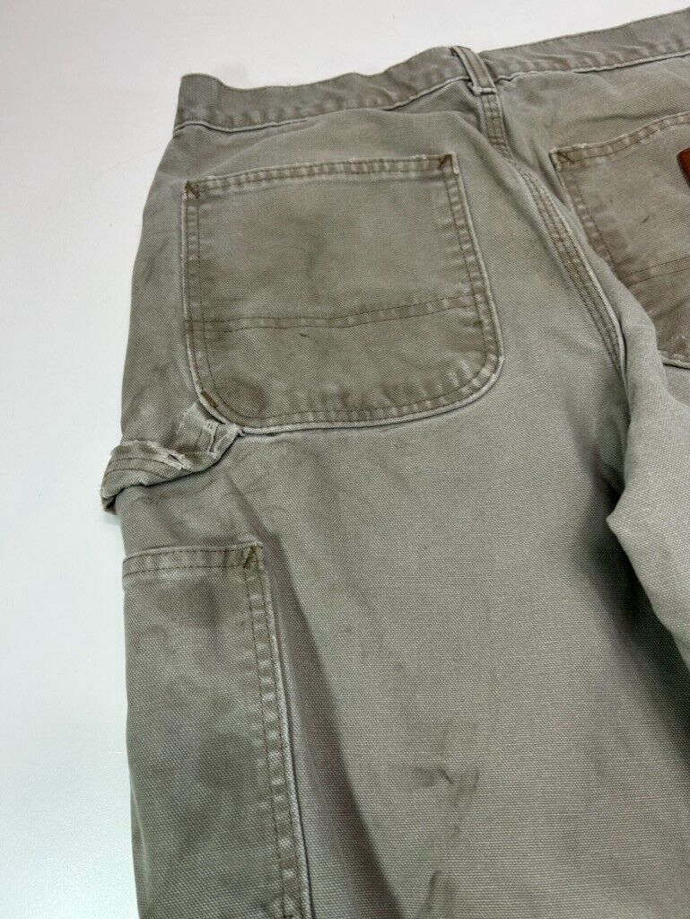 Vintage Carhartt Original Dungaree Fit Canvas Workwear Carpenter Pants Size 31W