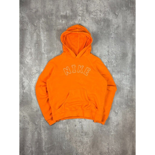 Vintage Y2K Womens Nike Embroidered Spell Out Hooded Sweatshirt Size Medium