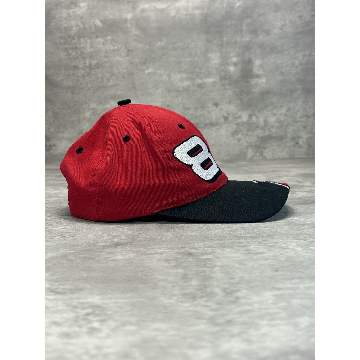 Vintage Dale Earnhardt #8 Embroidered Spellout Nascar Snapback Hat OSFA YOUTH