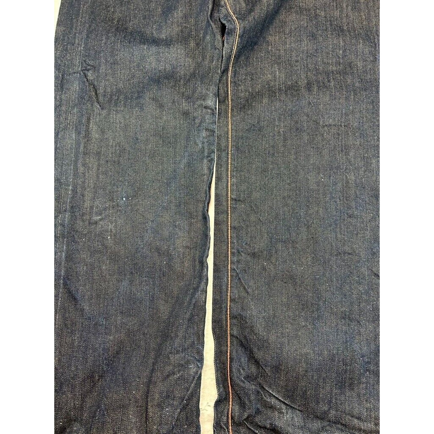 Vintage Y2K The Year 0 Embroidered Pocket Black Denim Pants Size 40