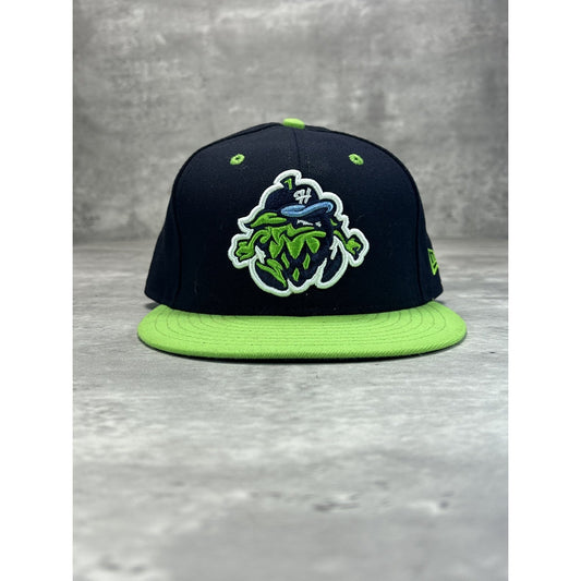 Hillsboro Hops MiLB Embroidered Logo Baseball Fitted Hat 7 1/2