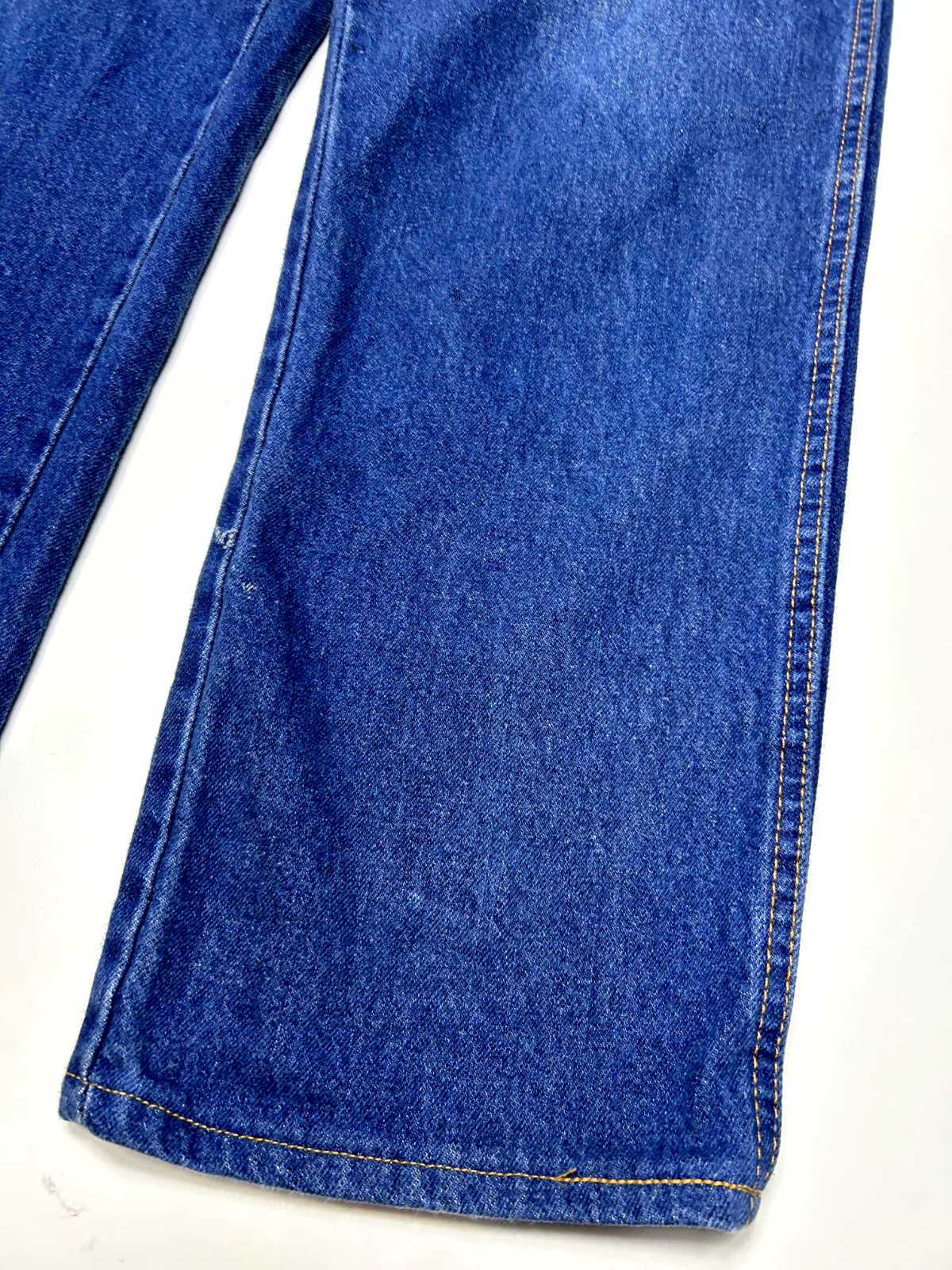 Vintage Dickies Dark Wash Denim Workwear Pants Size 36W Blue