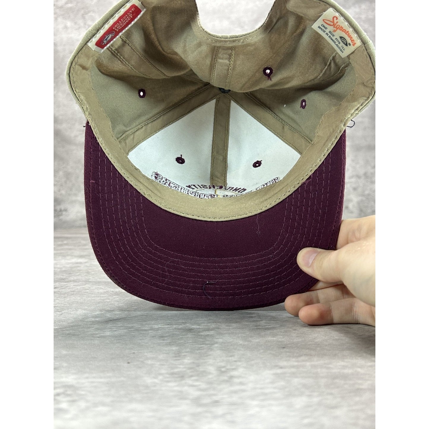 Vintage 90s Minnesota Golden Gophers NCAA Embroidered Snapback Hat OSFA