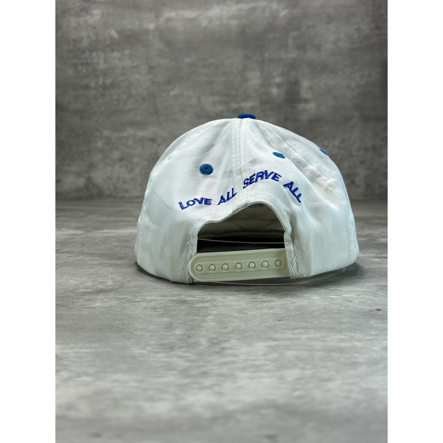 Vintage 90s Hard Rock Cafe Embroidered Spellout Destination Snapback Hat OSFA