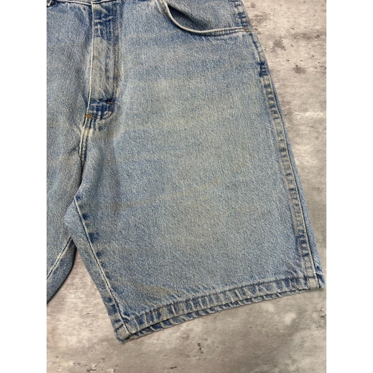 Vintage Wrangler Jeans Light Wash Denim Shorts Size 30 Blue