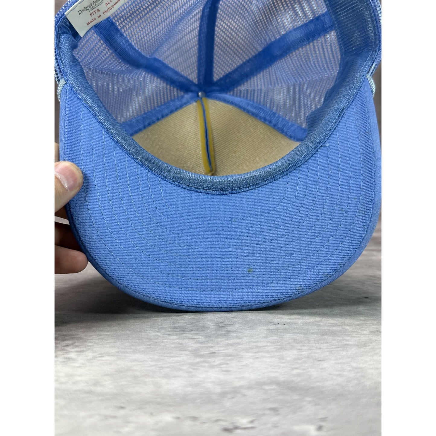 Vintage 80s/90s Alka-Seltzer Racing Team NASCAR Trucker Snapback Hat OSFA