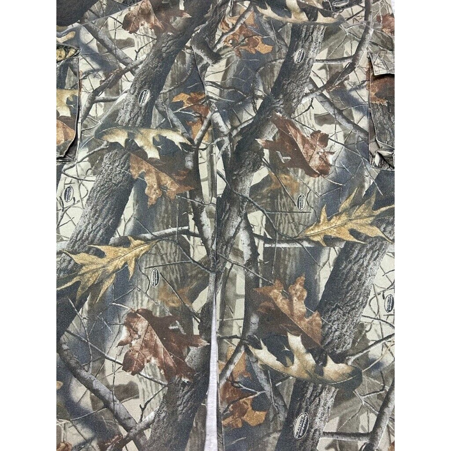 Vintage Real Tree Hardwoods Hunting Camo Cargo Pants Size 42