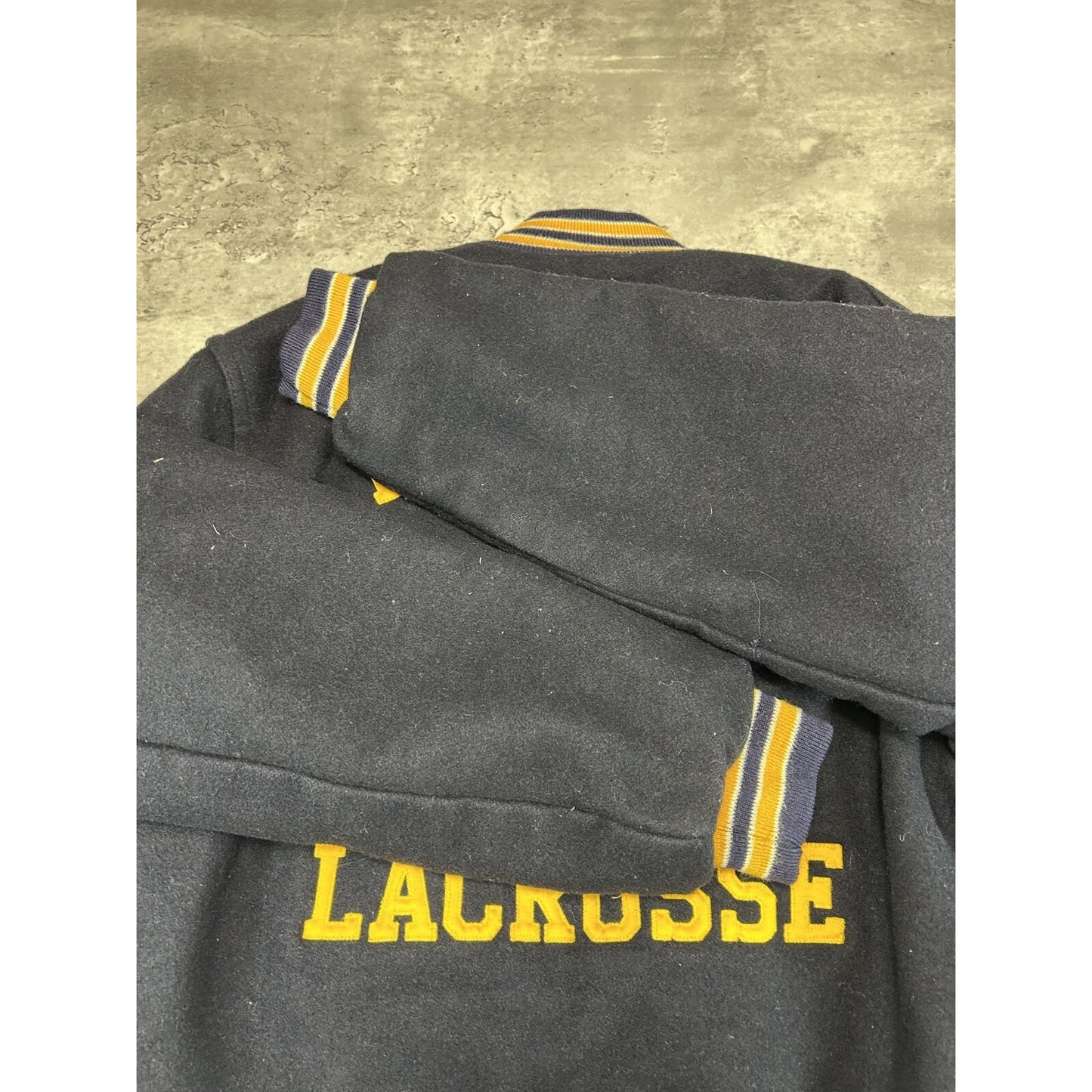 Vintage 90s Franklin Regional Embroidered Collegiate Varsity Jacket Size Medium