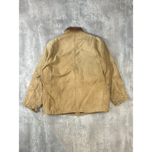 Vintage Carhartt Insulated Canvas Workwear Chore Barn Jacket Size 2XL