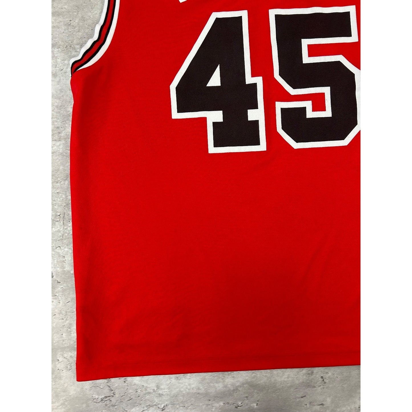 Denzel Valentine #45 Chicago Bulls Adidas Basketball Jersey Size Large