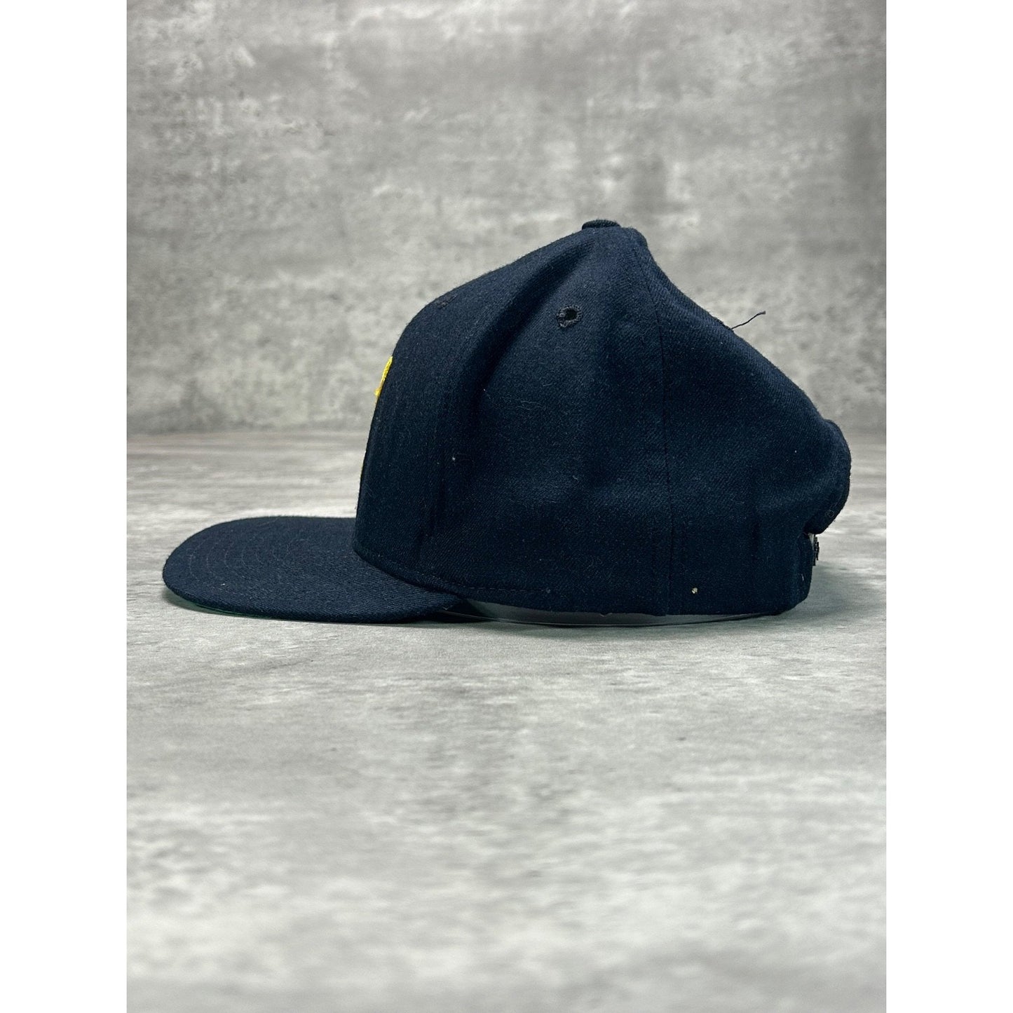 Vintage 90s Michigan Wolverines NCAA Embroidered Logo Snapback Hat OSFA