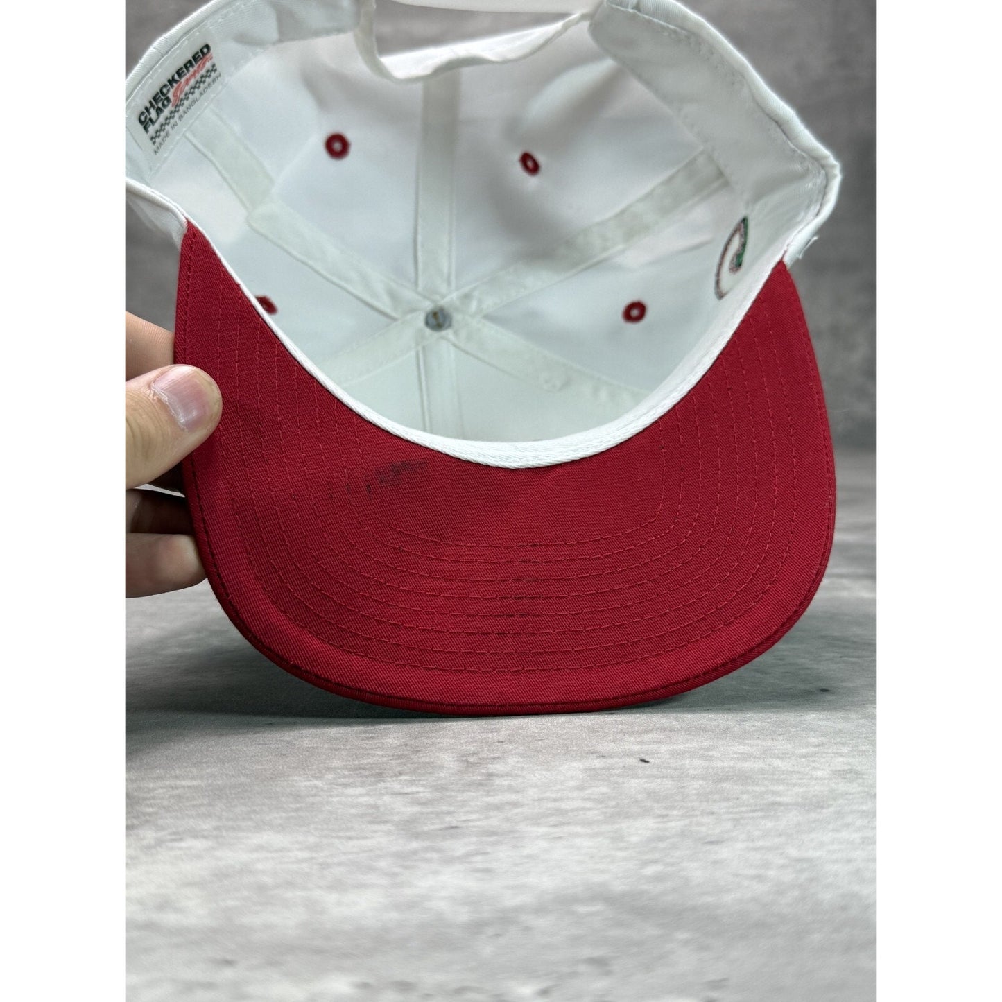 Vintage Todd Bodine #35 NASCAR Tabasco Hot Zone Embroidered Snapback Hat OSFA