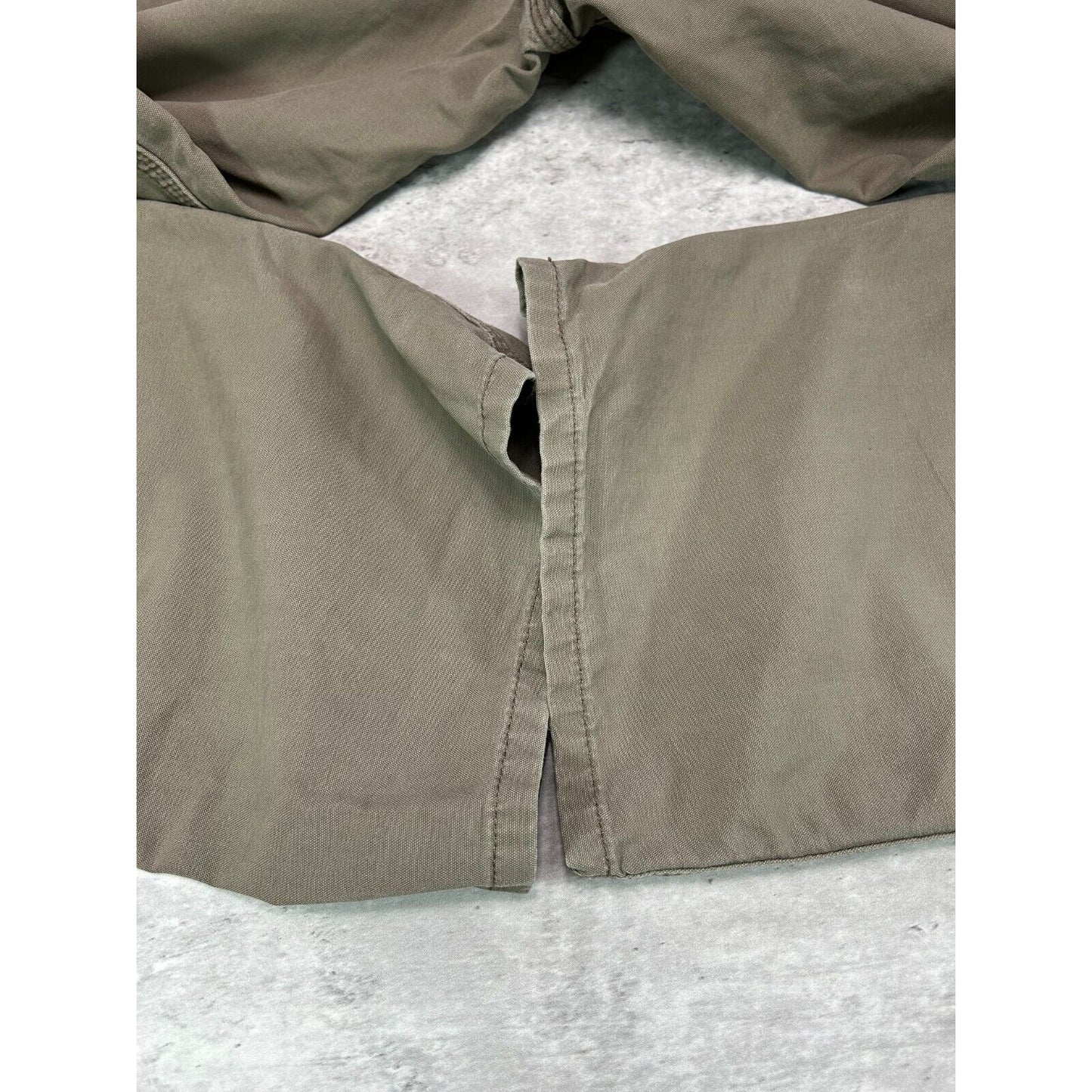 Carhartt Loose Fit Canvas Workwear Carpenter Pants Size 39 Brown