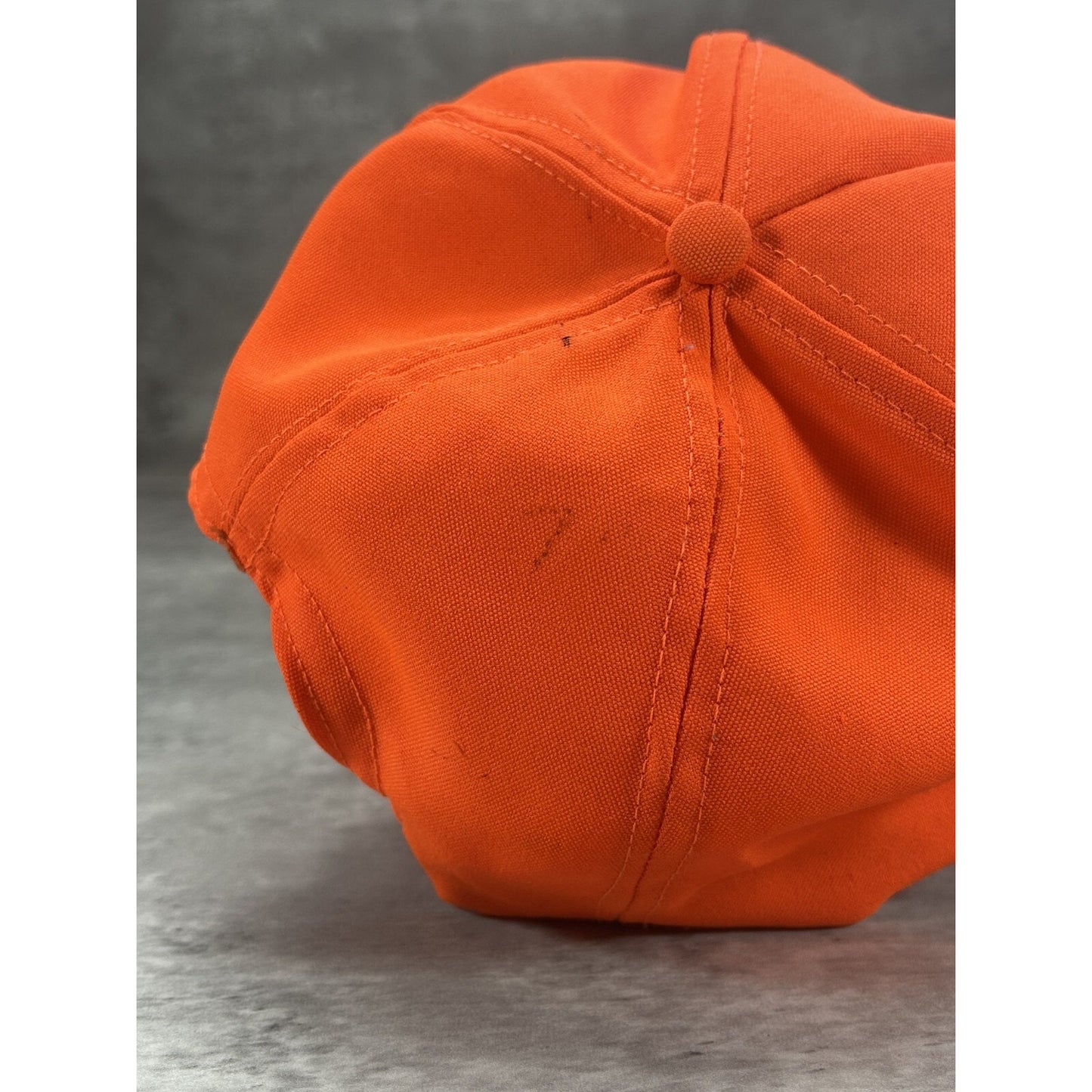 Vintage Straub Beer & Light Graphic Spellout Snapback Hat OSFA Orange