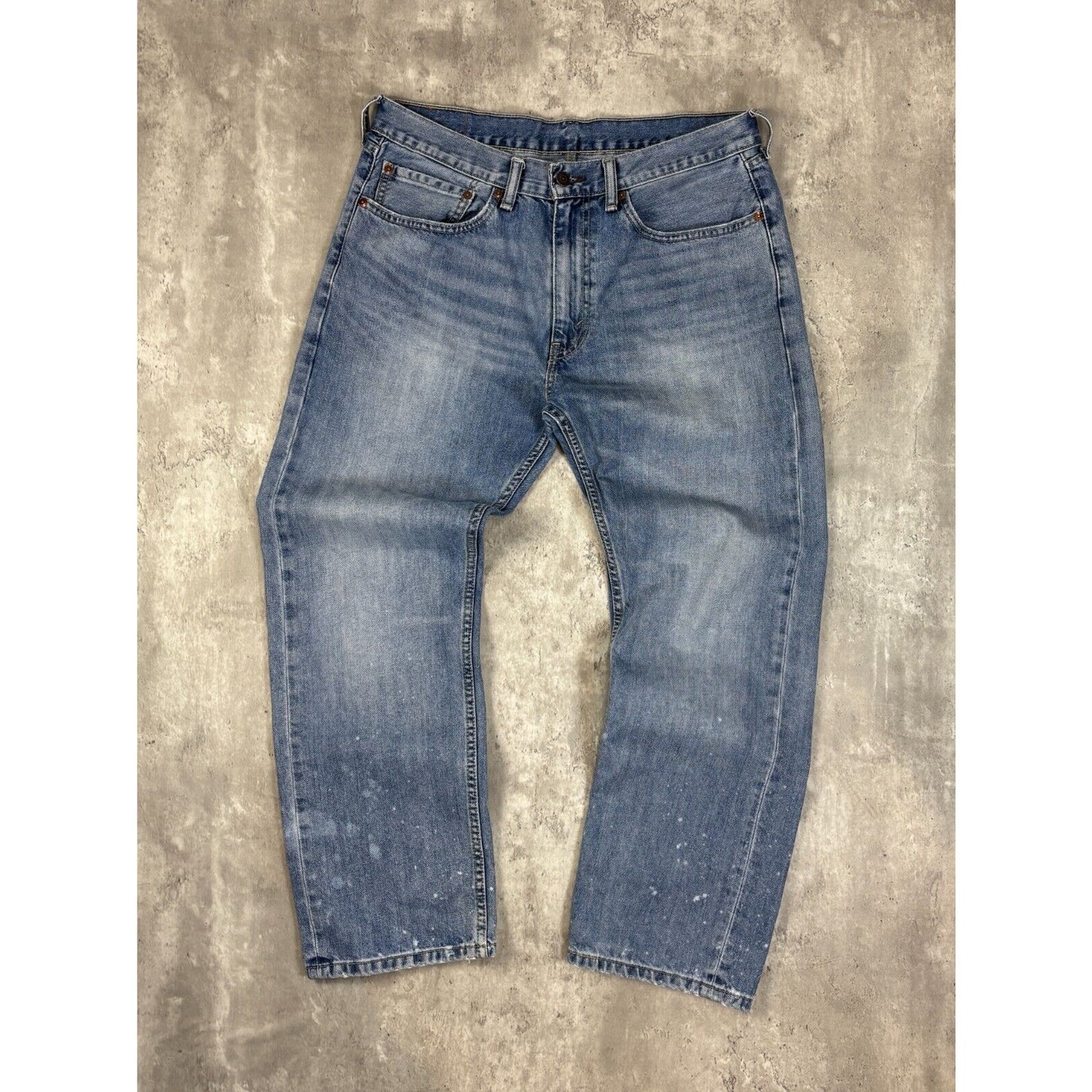 Vintage Levis 505 Medium Wash Denim Pants Size 35 Blue