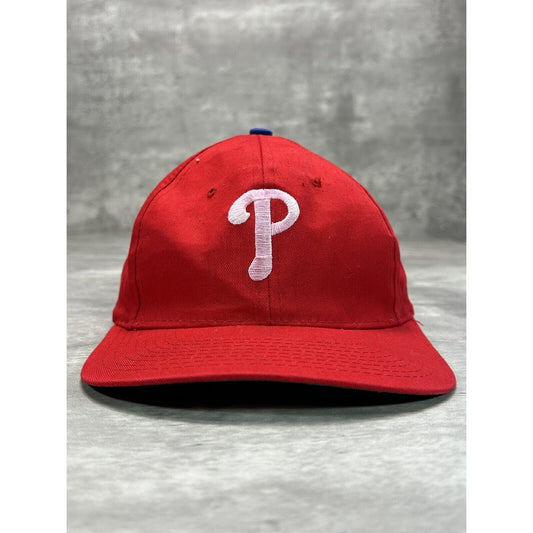 Vintage Philadelphia Phillies MLB Embroidered Logo Baseball Snapback Hat OSFA