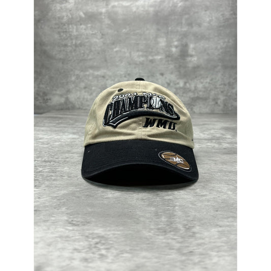 Vintage 2004 Western Michigan NCAA Mac Basketball Champs Strapback Hat OSFA