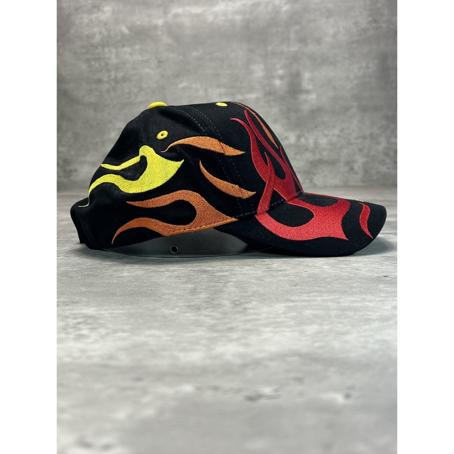 VTG Matt Kenseth #17 Dewalt Racing Nascar Embroidered Flames Strapback Hat OSFA