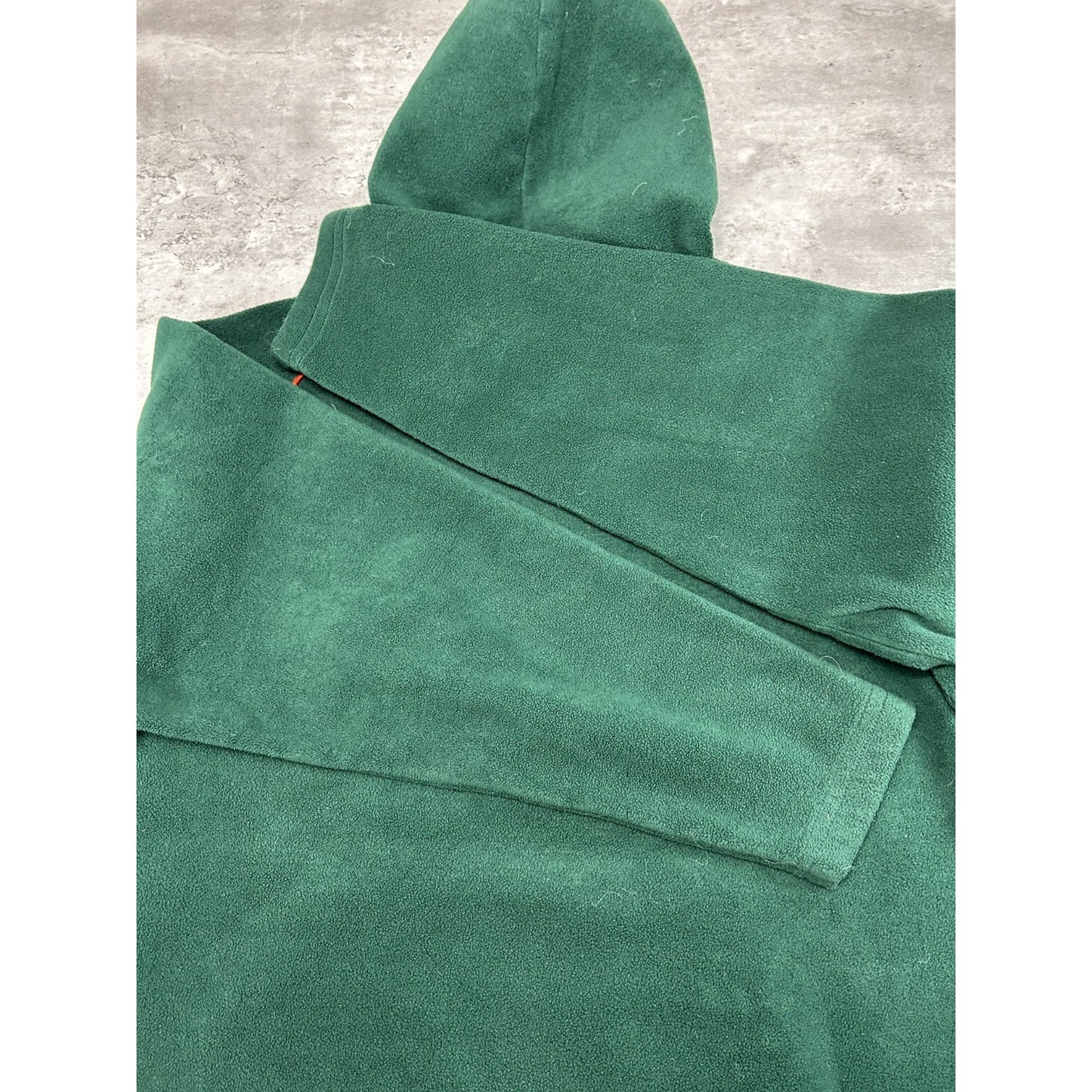 Vintage Miami Hurricanes NCAA Embroidered Fleece Hooded Sweatshirt Size Large