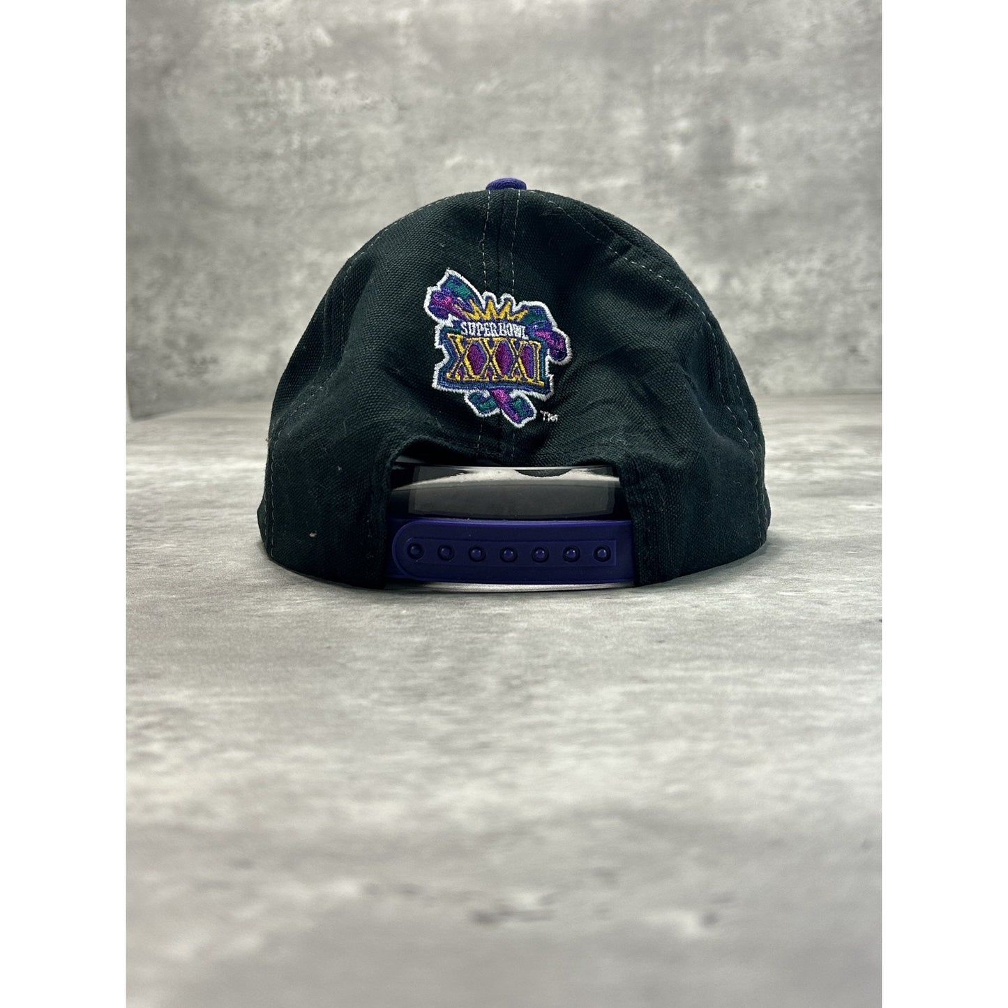 Vintage 90s Green Bay Packers NFL Super Bowl XXX Embroidered Snapback Hat OSFA