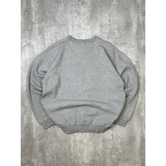 Vintage Jeff Burton #99 NASCAR Checkered Flag Graphic Sweatshirt Size XL Gray